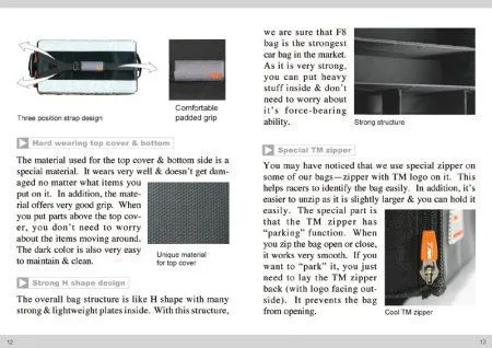 TEAM MAGIC FORMULA F8 SUPRA HAULER BAG TEAM MAGIC TEAM MAGIC FORMULA F8 SUPRA HAULER BAG TEAM MAGIC
