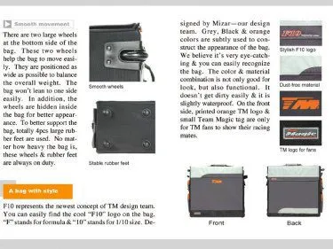 TEAM MAGIC FORMULA F8 SUPRA HAULER BAG TEAM MAGIC FORMULA F8 SUPRA HAULER BAG - Image 9