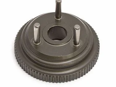 Team Associated, RC8 FLYWHEEL HARD COAT ALLOY