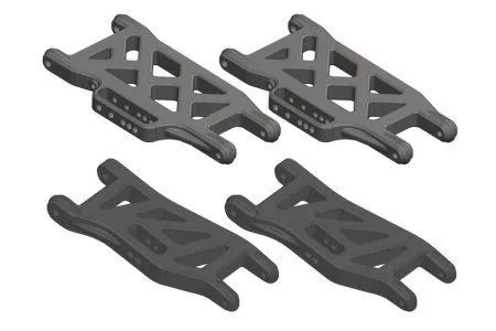 C-00250-022 TEAM CORALLY SUSPENSION ARM SET FR-RE TEAM CORALLY
