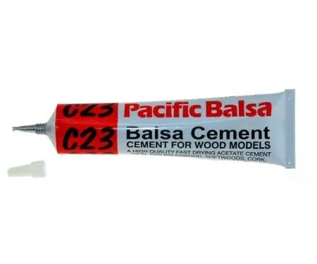 C23 C23 Balsa Cement 50ML Tubes PACIFIC BALSA