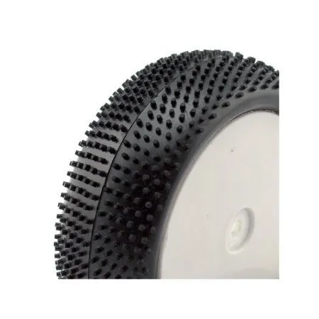 HT-427 - FRONT OFF ROAD TYRES ON WHITE RIMS
