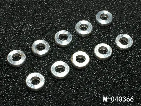 ALLOY SPACER 3X6X1.5 (10) RACEOPT