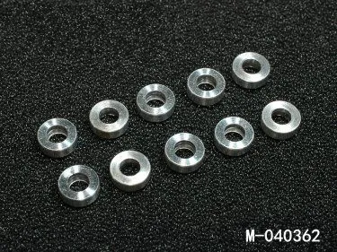 ALLOY SPACER 3X6X2 (10)