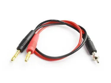 Glow connector to 4.0mm connector charging cable 16AWG 30cm silicone wire