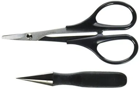 DBR2330 DUBRO BODY REAMER AND SCISSORS SET DUBRO