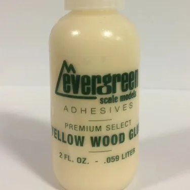 EVERGREEN 4OZ YELLOW WOOD GLUE TEAM POWERS