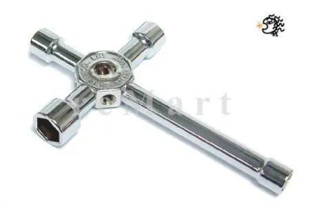 4 WAY CAR WRENCH (1/8 CAR) HUDY