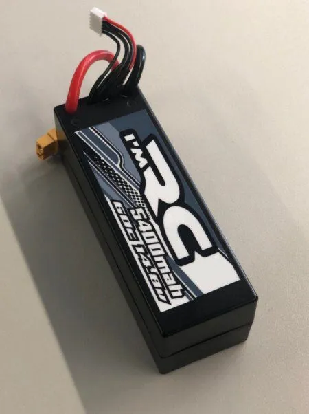 5400MAH 60C 14.8V 4S HARDCASE LIPO BATTERY IM RC