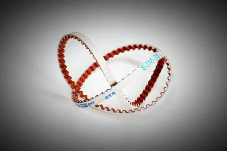 S3M-350 WHT BELT RACEOPT 351MM WHITE FLEXIBLE BELT RACEOPT