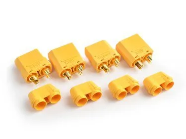 XT90 PLUGS 2 X M , 2 X F XT90 PLUGS 2 X M , 2 X F - Image 1