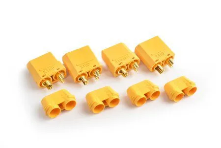 XT90 PLUGS 2 X M , 2 X F