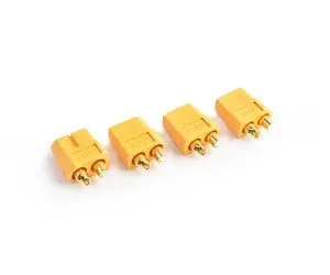 XT60 PLUG FEMALE (4) TORNADO RC