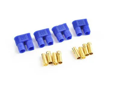 EC3 PLUG FEMALE (4) HOUSING INC BULLETS