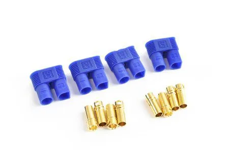 TRC-0118F EC3 PLUG FEMALE (4) HOUSING INC BULLETS TORNADO RC