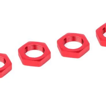 TEAM CORALLY WHEEL NUTS (4) TEAM CORALLY