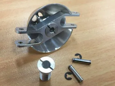 38MM ALLOY COOLING SPINNER W/OFFSET BLADE HOLDER