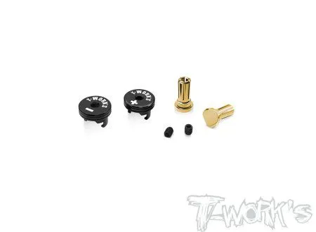 T-WORKS Polarity Heat sink Connector 5mm Plugs - BB TWORKS
