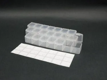 Koswork KOSWORK 7 Compartments Parts Box 165x34x25mm (3 sets)
