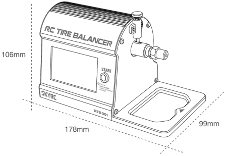 SkyRC Digital Tire Balancer RC Pros for RC Pros SKY RC