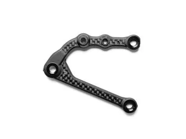 XRAY X4 24 CFF REAR LOWER ARM - INNER SHOCK MEDIUM LEFT