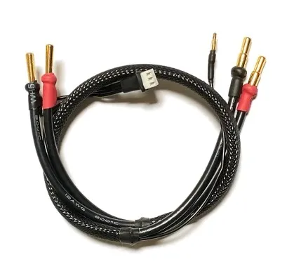 BRAIDED 2S 13AWG 500MM HARD CASE CHARGE LEADS PITLANE HOBBIES BRAIDED 2S 13AWG 500MM HARD CASE CHARGE LEADS PITLANE HOBBIES