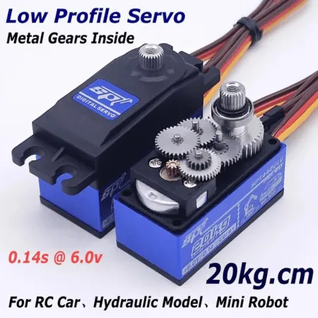 SRT 20KG Servo SPT Low Profile servo 12kg .14sec 60° SPT