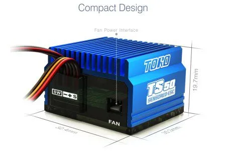 TORO TS50 Sensored ESC SKY RC TORO TS50 Sensored ESC SKY RC