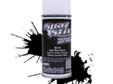 SPAZSTIX HIGH GLOSS BLACK 3.5OZ