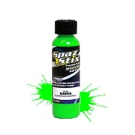 SZX02150 SPAZSTIX FLURO GREEN AIRBRUSH 2OZ