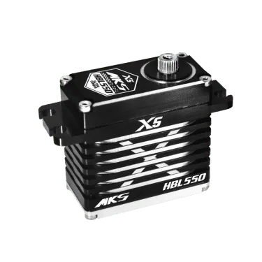 MKS Black Aluminium HBL550 Standard 38kg 8.4V Brushless Metal Geared Servo POWER HD