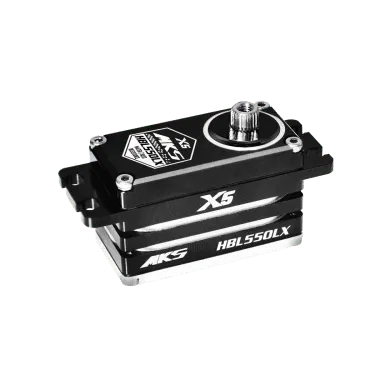 MKS Black Alloy HBL550LX Low Profile 16kg 7.4V Brushless Metal Geared Servo MKS SERVO TECH HBL550LX