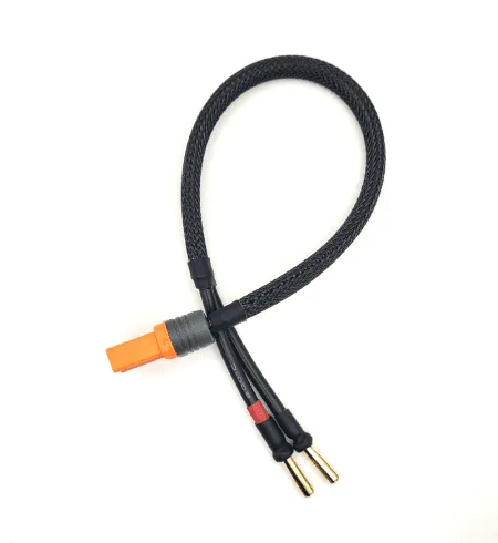 20240819_092104 iCharger DUO 458 Charger Extension Cable IC5 to 4mm (w/male plug) PITLANE HOBBIES
