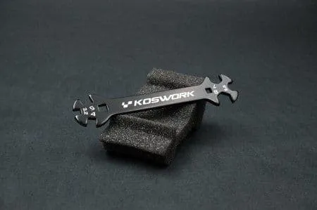 KOS13231-1 Turnbuckle Wrench (3.2-4-5-5.5-7 & 8mm) KOSWORK RC