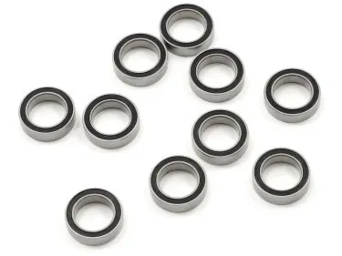 Protek 10x15x4mm Rubber Sealed Speed Bearing (10) Protek 10x15x4mm Rubber Sealed Speed Bearing (10) - Image 1