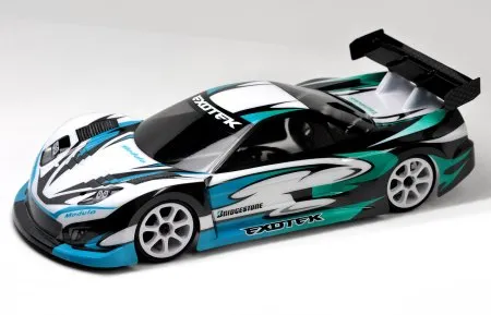 TYPE A 1/10 USGT RACE BODY CLEAR LEXAN W/ WING