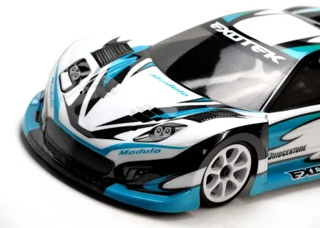 TYPE A 1/10 USGT RACE BODY CLEAR LEXAN W/ WING