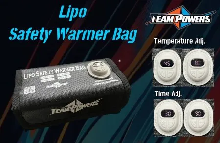 Lipo Safety Warmer Bag TEAM POWERS Lipo Safety Warmer Bag TEAM POWERS