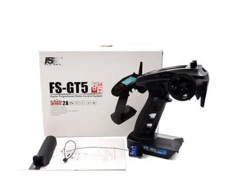 Flysky FS-GT5 2.4G 6-Ch Transmitter w/ FS-BS6 Rx FLYSKY