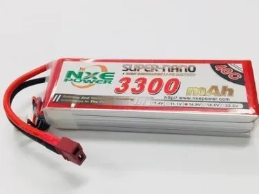 NXE 11.1V 3300MAH 40C SOFT CASE W/DEANS