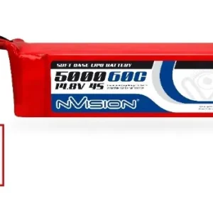 NVISION 5000mah 4S 60C LiPo w/xt90 plug VANT BATTERY