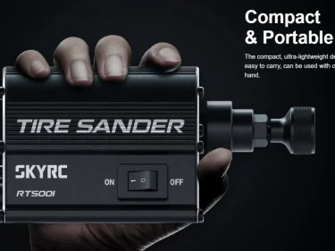 SkyRC Tire Sander Deluxe Black SkyRC Tire Sander Deluxe Black - Image 4