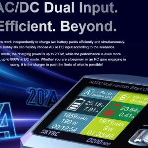 SkyRC D200 CHARGER Neo Duo AC/DC charger - Image 4