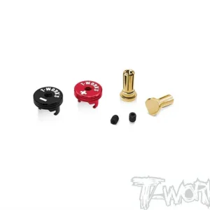 T-WORKS Polarity Heat sink Connector 4mm Plugs RB - Image 1