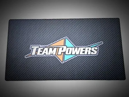 TEAM POWERS Team Pit Mat TEAM POWERS