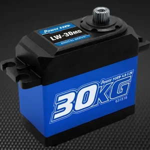 Power HD Blue Alloy Standard 30kg 7.2v Metal Geared WP POWER HD