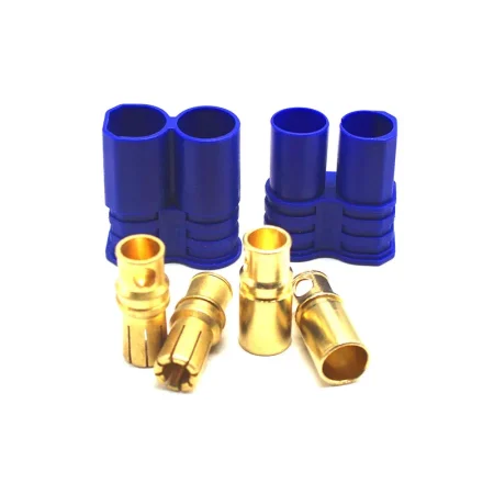 EC8 Connector 8mm Bullet Plug, Pair PITLANE HOBBIES