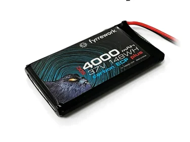 Fyrrework 4000mAh 3.7V Transmitter Lipo for Sanwa M17