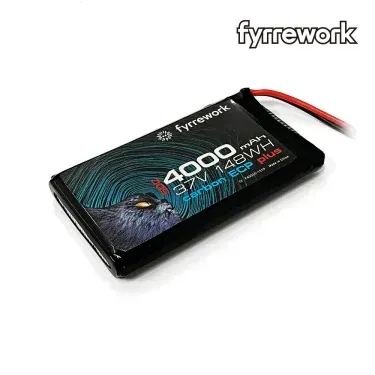 Fyrrework 4000mAh 3.7V Transmitter Lipo for Sanwa M17 FIDO