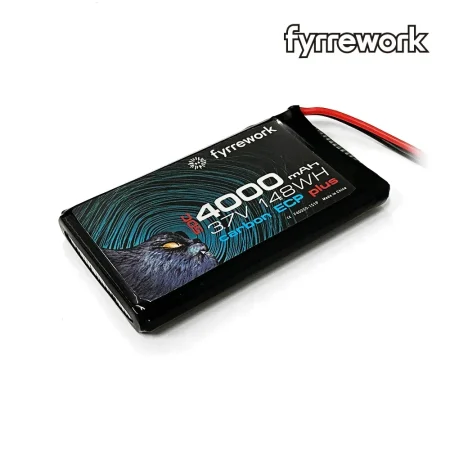 Fyrrework 4000mAh 3.7V Transmitter Lipo for Sanwa M17 FYRREWORK